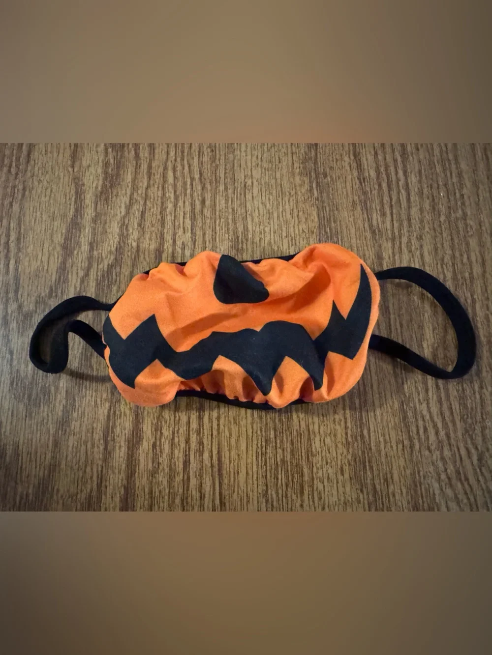 Halloween Jack O’ Lantern Kids Face Mask